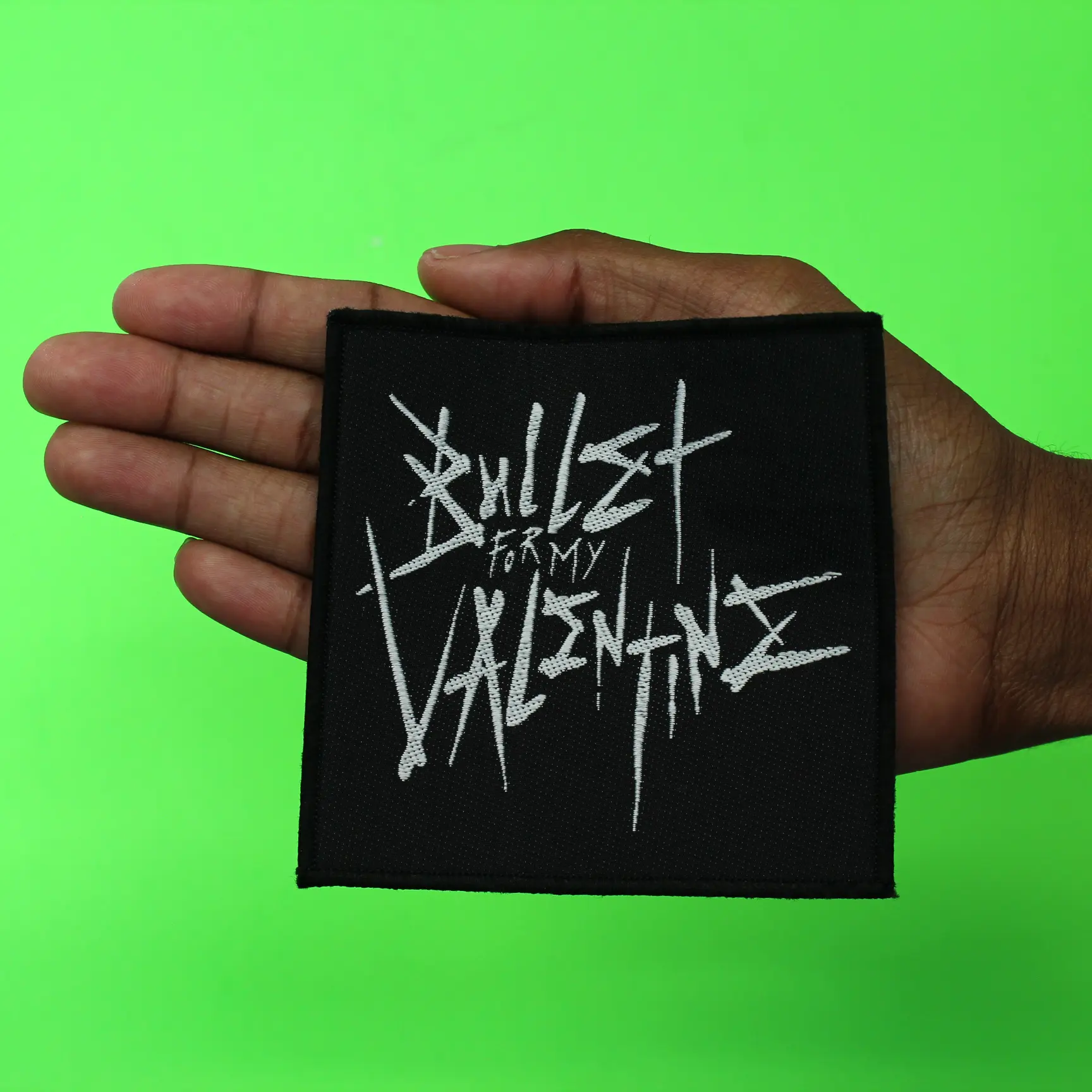 Bullet For My Valentine Patch Logo Alternative Rock Woven Iron On