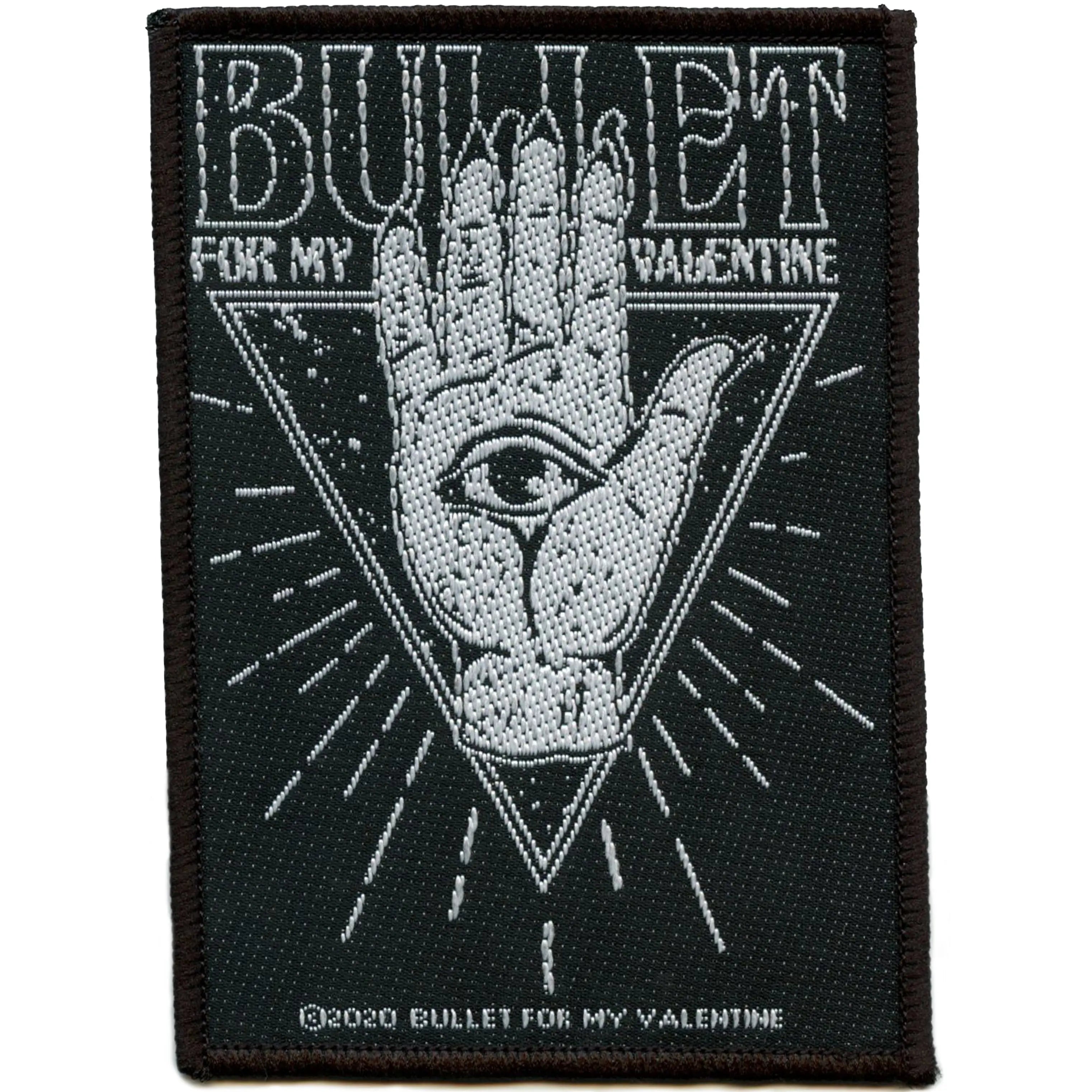 Bullet For My Valentine Palm Patch Heavy Metal Woven Sew On