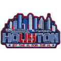 By The H For The H Patch Houston Downtown Football Embroidered Iron On