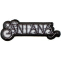 Carlos Santana Black and White Logo Patch Latin Rock Embroidered Iron On