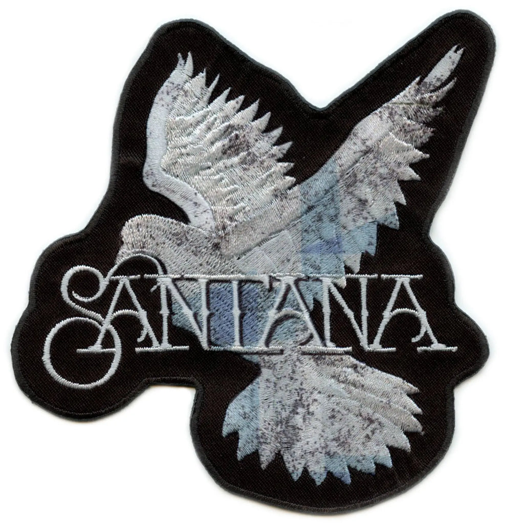 Carlos Santana Dove Patch Latin Psychedelic Rock Embroidered Iron On