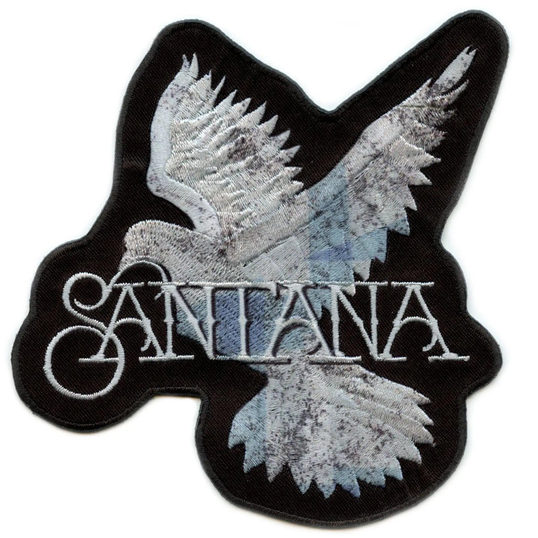 Carlos Santana Dove Patch Latin Psychedelic Rock Embroidered Iron On