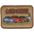 Cars And Coffee Patch Car Culture Hobby Embroidered Iron On