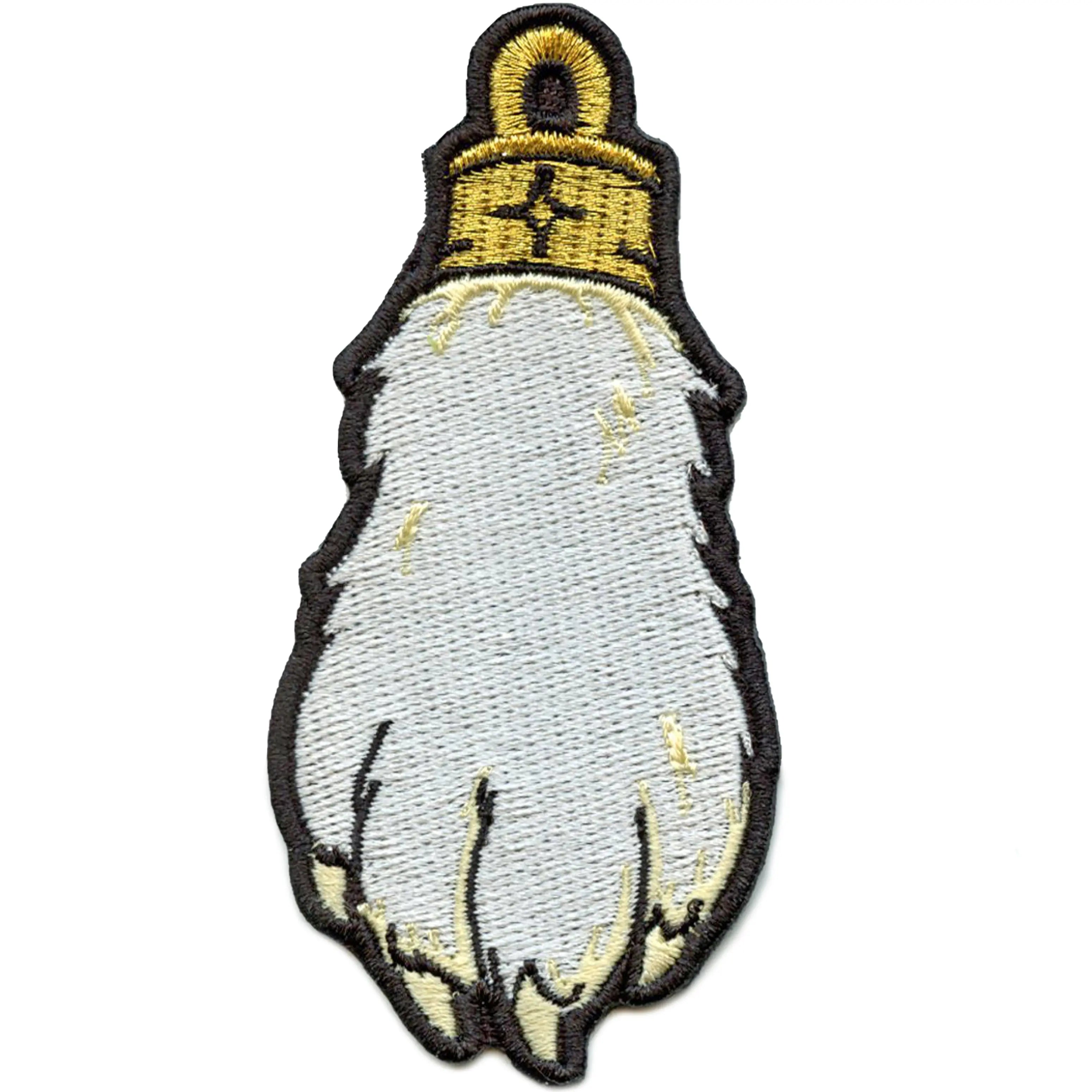 Cat Paw Taxidermy Patch Fun Animal Collectable Embroidered Iron-On