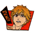 Chainsaw Man DENJI Script Patch Anime Character Embroidered Iron On