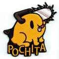 Chainsaw Man Pochita Patch Shonen Devil Anime Character Embroidered Iron On