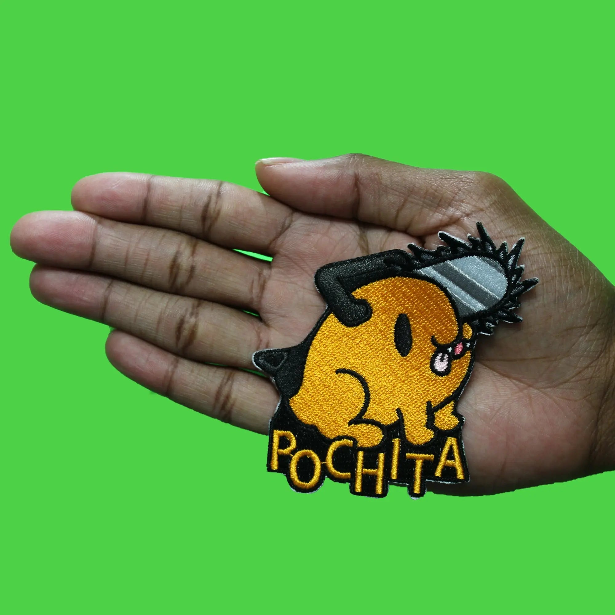 Chainsaw Man Pochita Patch Shonen Devil Anime Character Embroidered Iron On