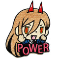 Chainsaw Man Power Chibi Patch Shonen Devil Character Embroidered Iron On