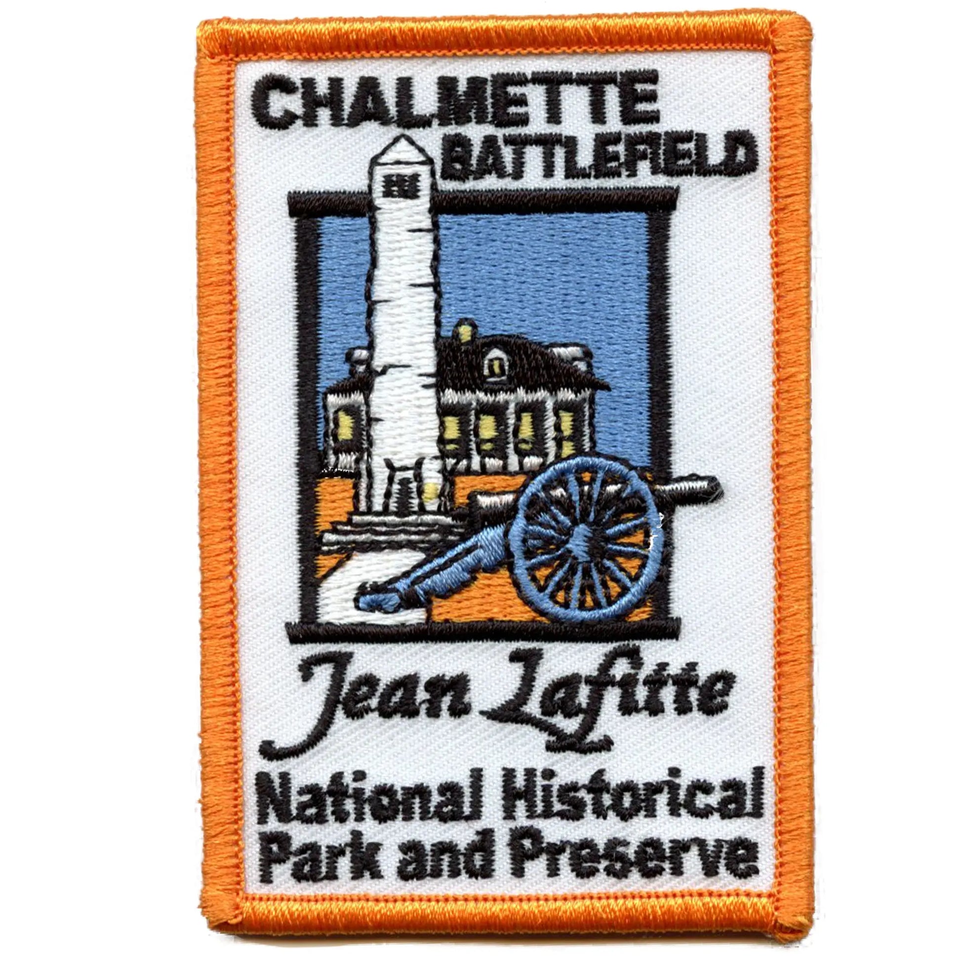 Chalmette Battlefield NO Patch Jean Lafitte LA Sublimated Embroidered Iron On