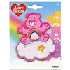 Cheer Care Bear Pink Patch Rainbow Kids Cartoon Embroidered Iron On