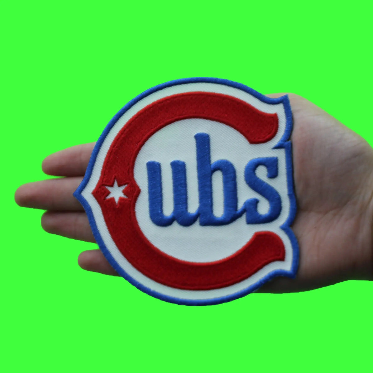 Chicago Cubs Primary Team Logo Patch – Patch Collection