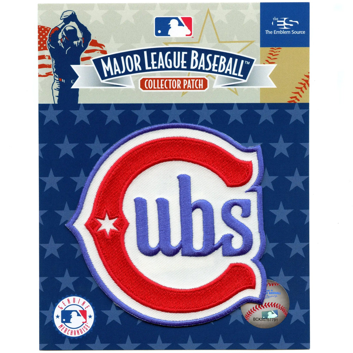 Chicago Cubs Primary Team Logo Patch – Patch Collection