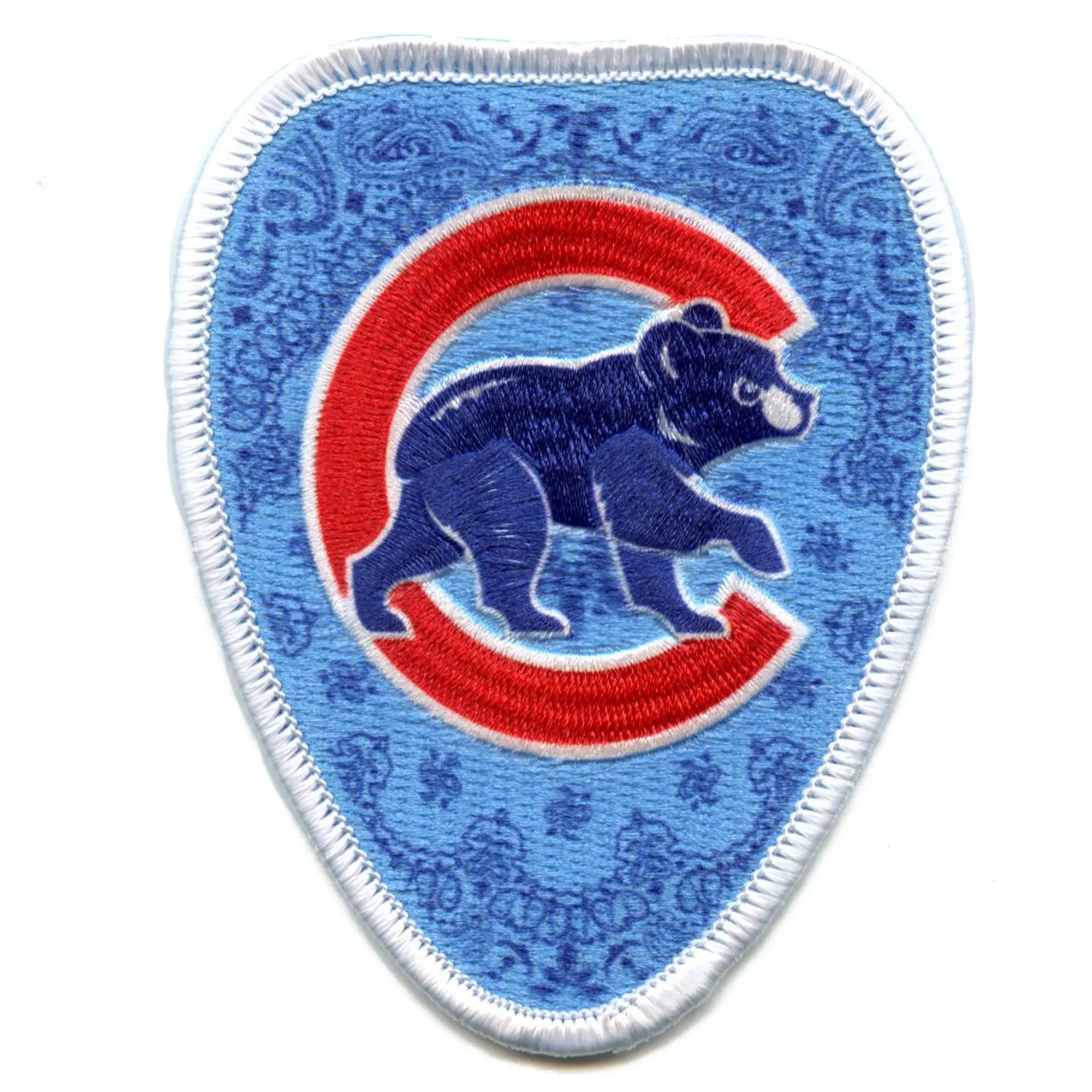 Chicago Cubs Logo Fan Patch Pro Baseball Team Embroidered Iron On ...