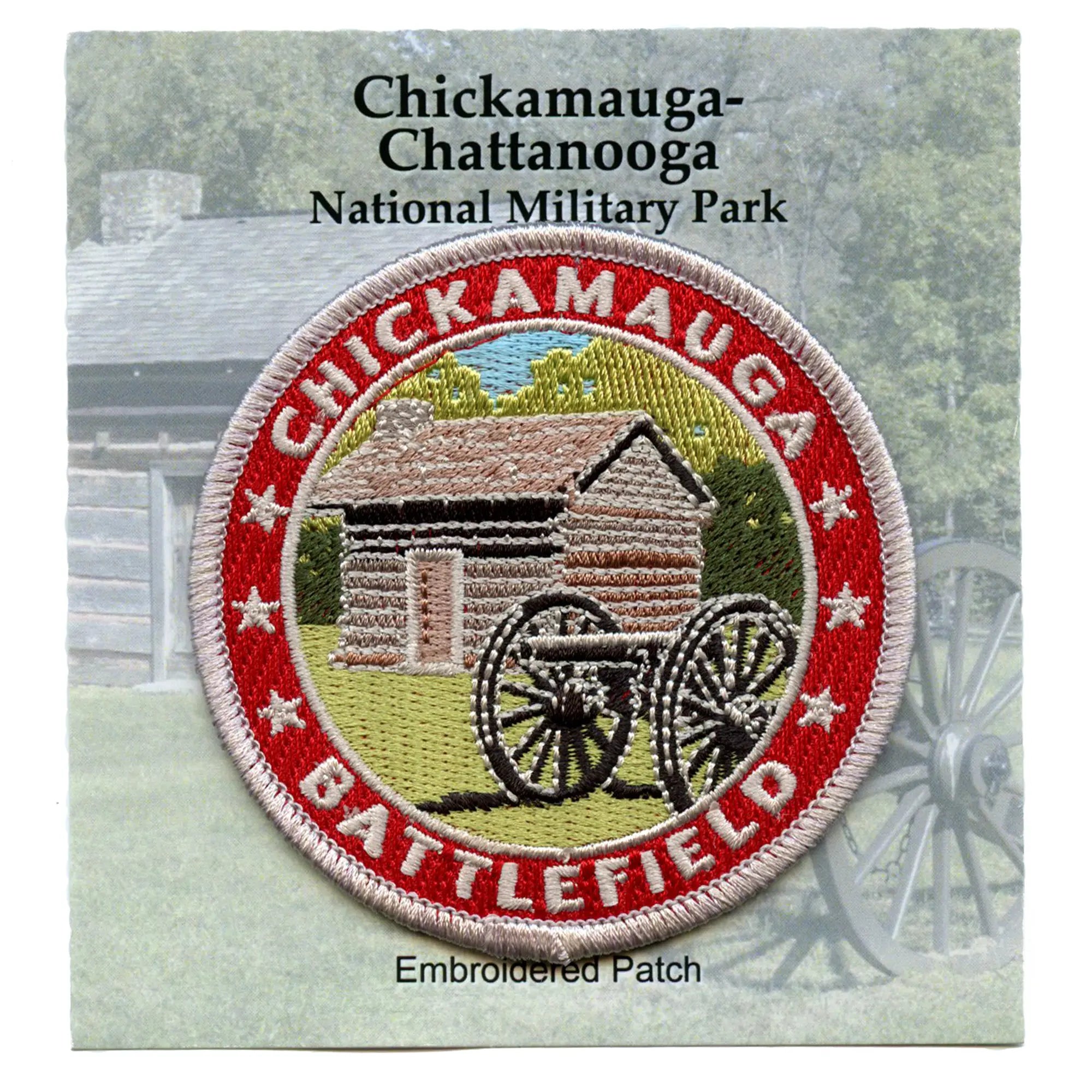 Chickamauga Chattanooga Tennessee Patch National Military Park Embroidered Iron On