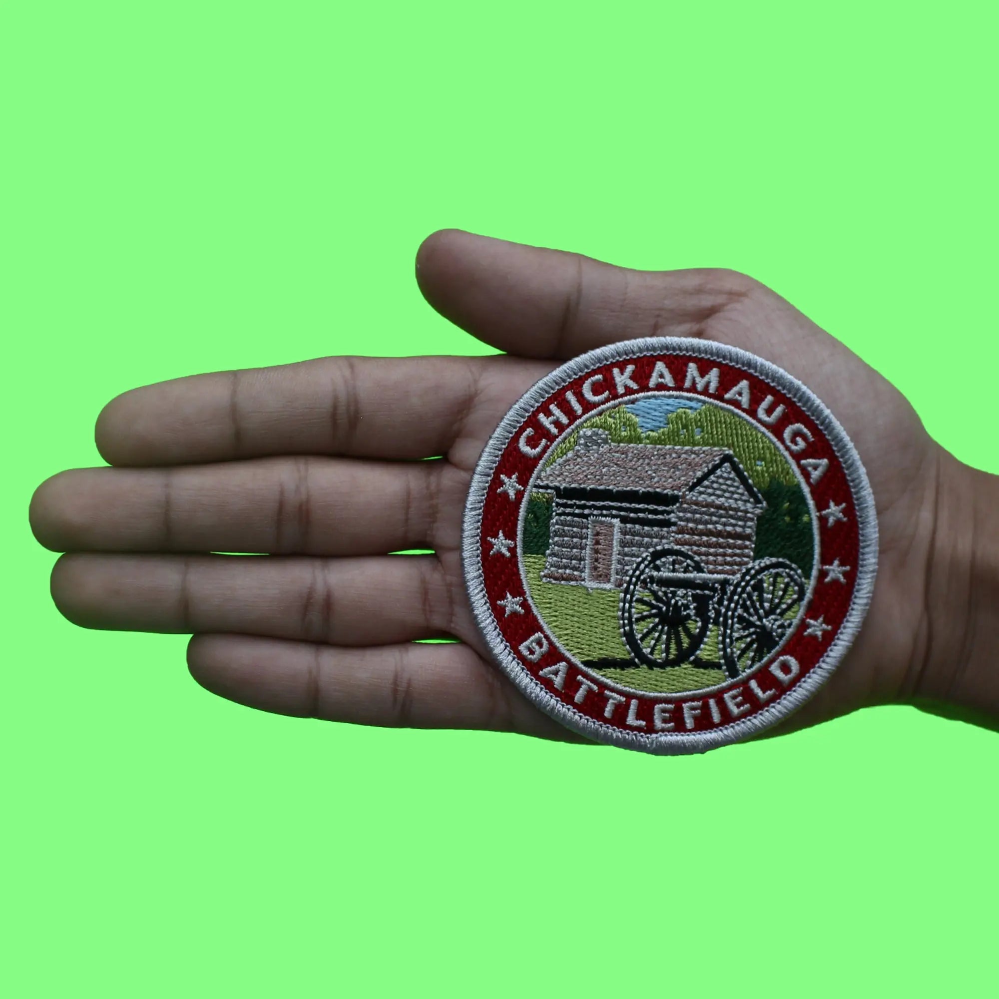 Chickamauga Chattanooga Tennessee Patch National Military Park Embroidered Iron On