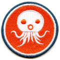 Children's Animated Cartoon Patch Octopus Animal Logo Embroidered Iron On