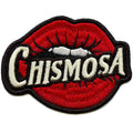 Chismosa Latina Lips Script Patch Hispanic Culture Gossip Embroidered Iron-On