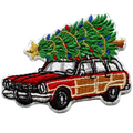 Christmas Tree Car Patch Christmas Iconic Movie Embroidered Iron On