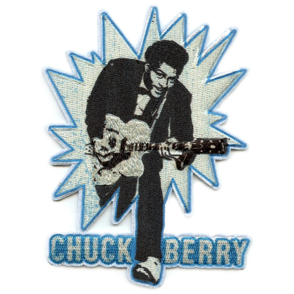 Chuck Berry Star Patch Father Of Rock Sublimation Iron-On