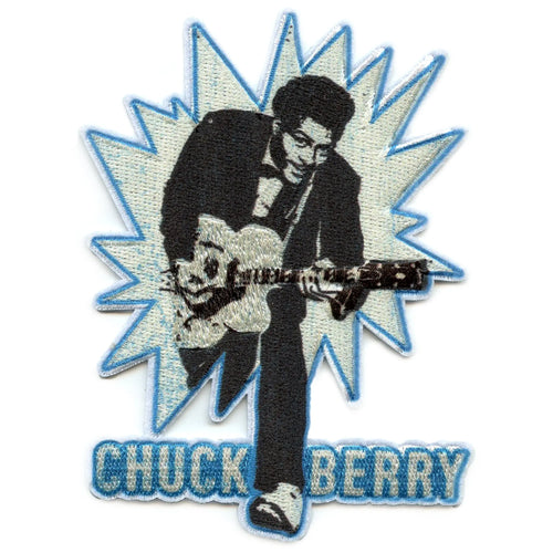 Chuck Berry Star Patch Father Of Rock Sublimation Iron-On
