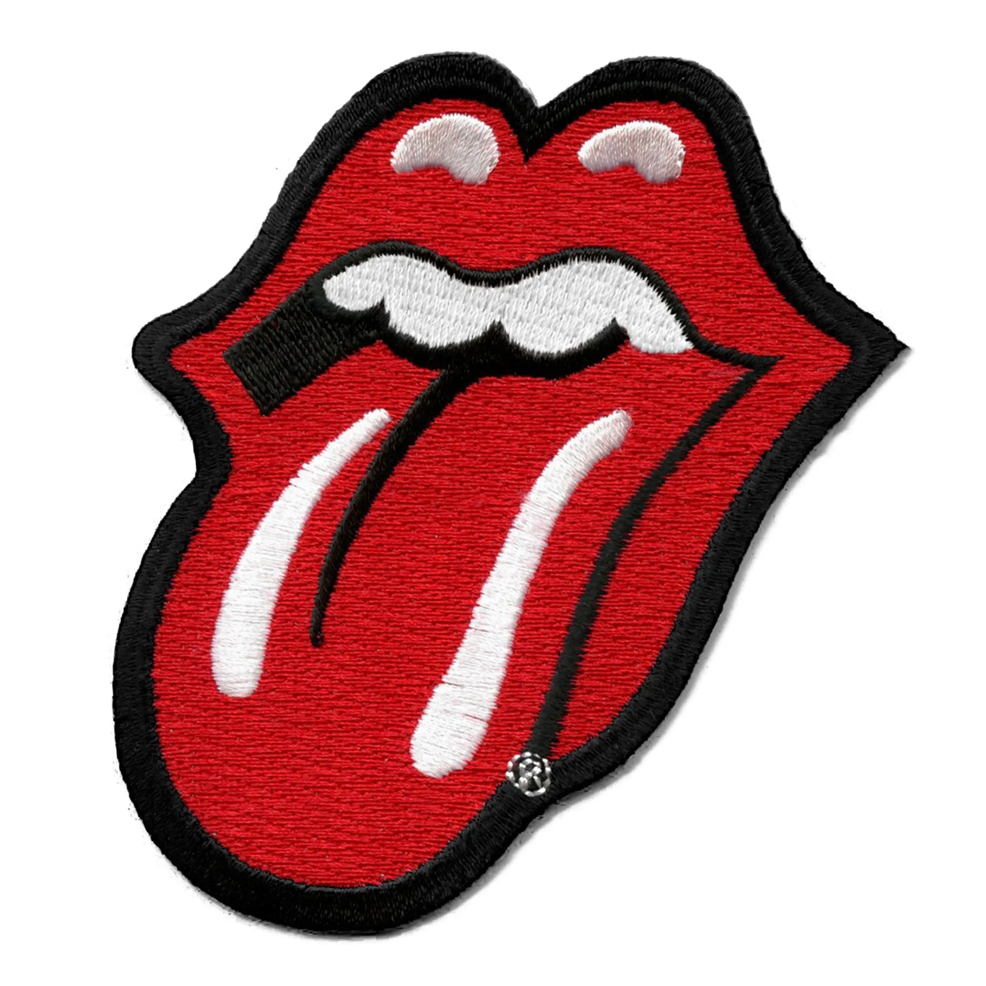 Rolling Stones Classic Patch Red Tongue Mick Jagger Embroidered Iron On