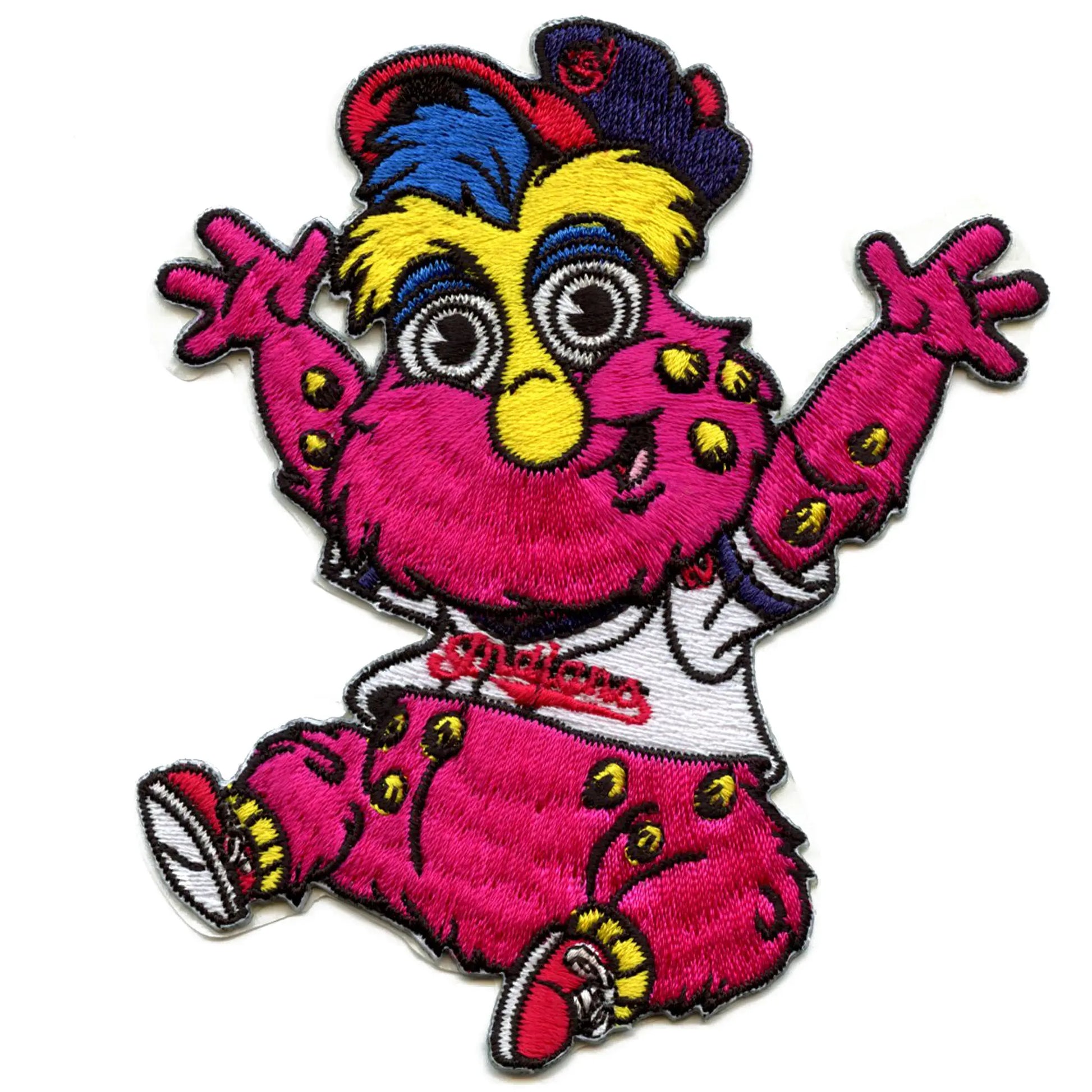 Cleveland Indians Team Baby Mascot Slider Self-Adhesive Patch