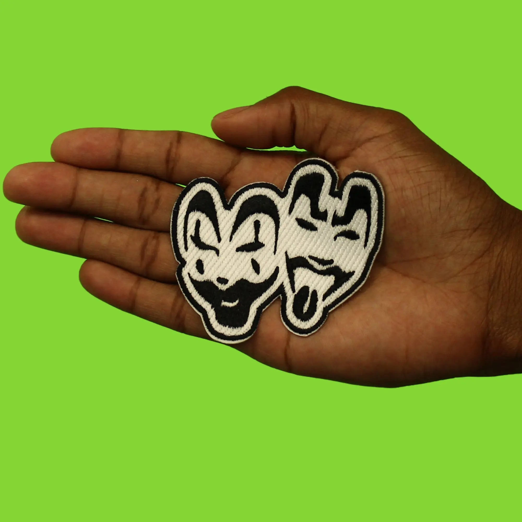 Clown Face Rappers Patch Hip Hop Music Embroidered Iron On