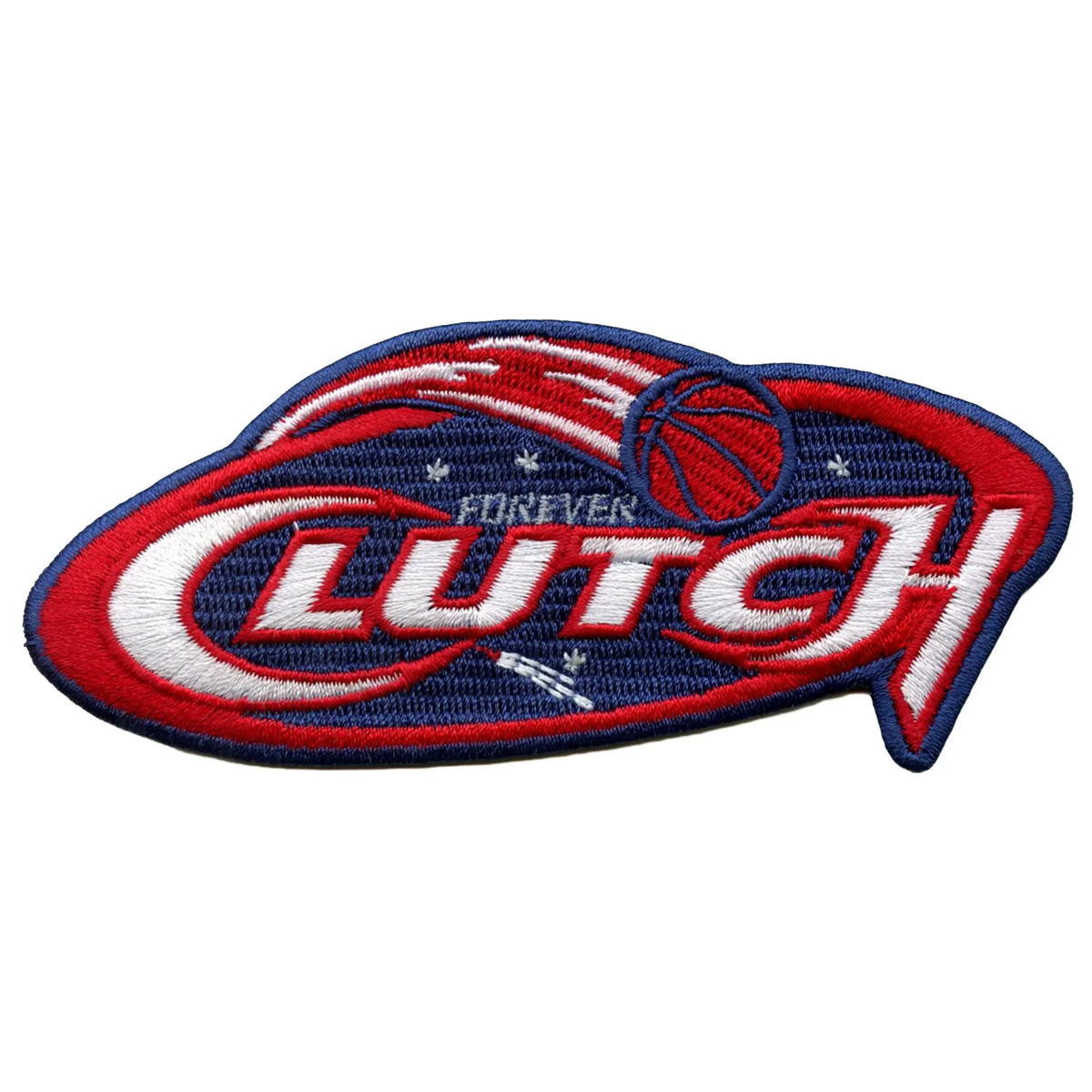 Clutch Forever Houston Patch Sports Fan Pride Embroidered Iron On