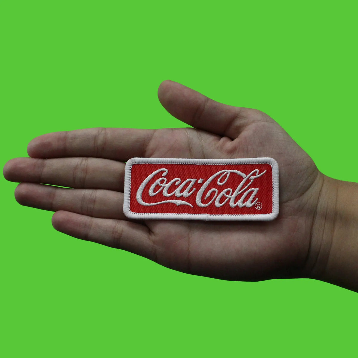 Coca Cola Logo Patch Delicious Cold Beverage Embroidered Iron On ...