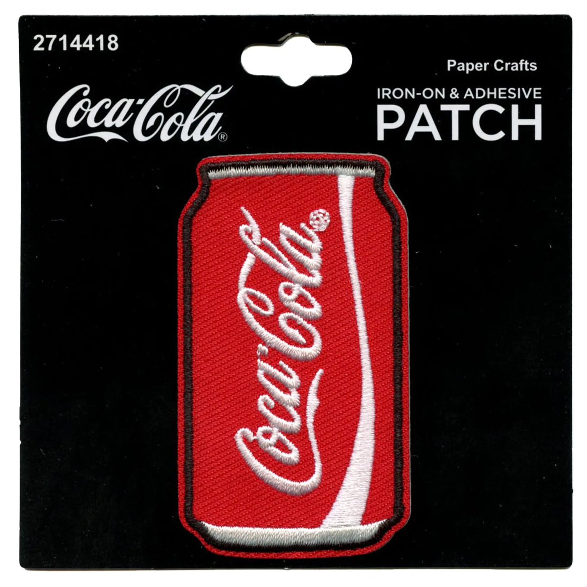 Coca Cola Soda Can Patch Popular Brand Drink Embroidered Iron On