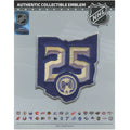 Columbus Blue Jackets 25th Anniversary Jersey Patch 2025-26 (Secondary)