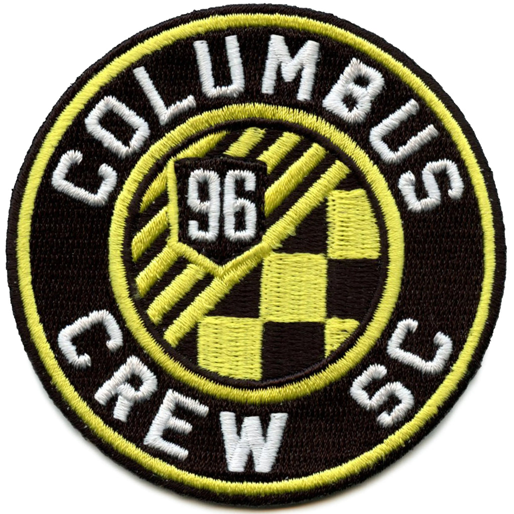 Columbus Crew Primary Team Crest Embroidered Jersey Patch