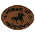 Cowgirl Up Patch Western Country Aesthetic Embroidered Sew On