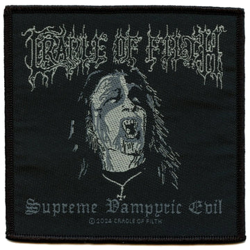 Cradle of Filth Patch Supreme Vampyric Evil Woven Iron On