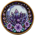 Crystal Globe Crystals Patch Mythology Psychic Aesthetic Embroidered Iron On