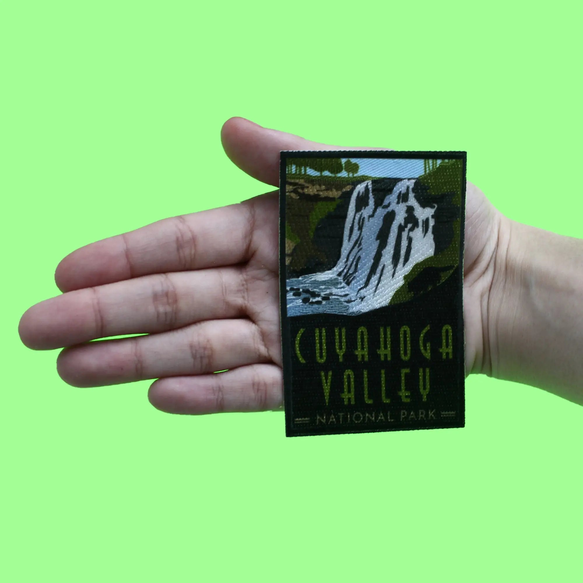 Cuyahoga Valley Ohio Patch National Historical Park Sublimated Embroidered Iron On