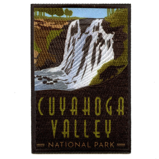 Cuyahoga Valley Ohio Patch  National Historical Park l Sublimated Embroidered Iron On