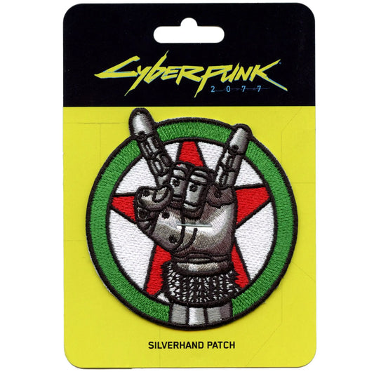 Cyberpunk 2077 Silverhand Patch Game Star Logo Embroidered Iron On