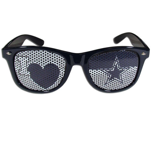 Dallas Cowboys Game Day Shades Sun Glasses I Heart