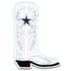 Dallas Star Boots Patch Western Texas City Embroidered Iron On