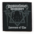 Damnation's Hammer Standard Band Patch Hammer Of War Woven Sew On