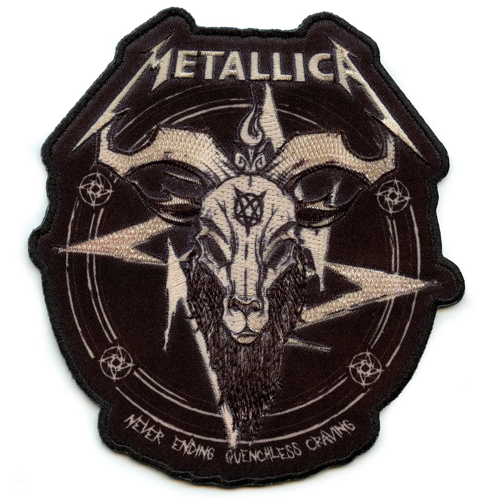 Darkness Son Patch Metallica Heavy Metal Sublimation Embroidered Iron-On