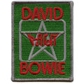 David Bowie Back Stage Pass Patch Pop Rock Rebel Embroidered Iron On