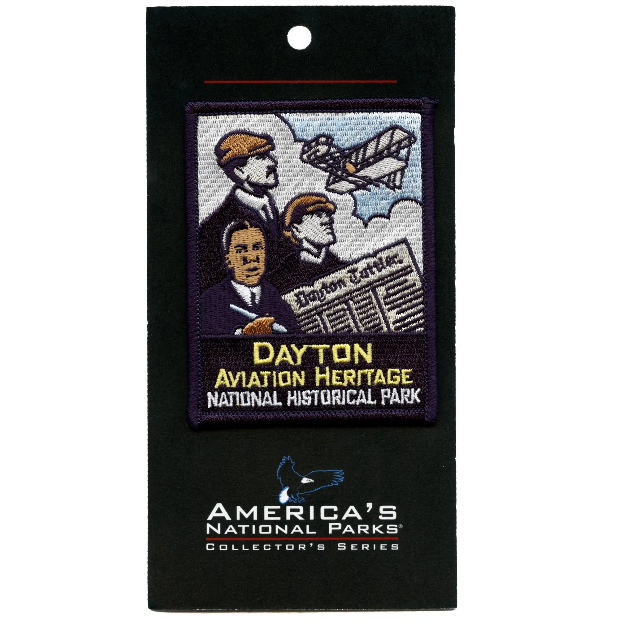 Dayton Aviation Heritage National Historical Park Patch Ohio Writer Travel Embroidered Iron On