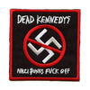 Patch anti-nazi Dead Kennedys F ** K Off Rock Band Music brodé thermocollant