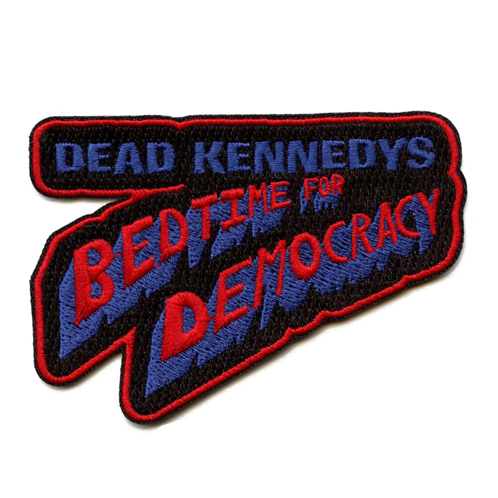 Dead Kennedys Rock Patch Bedtime For Democracy Embroidered Iron On