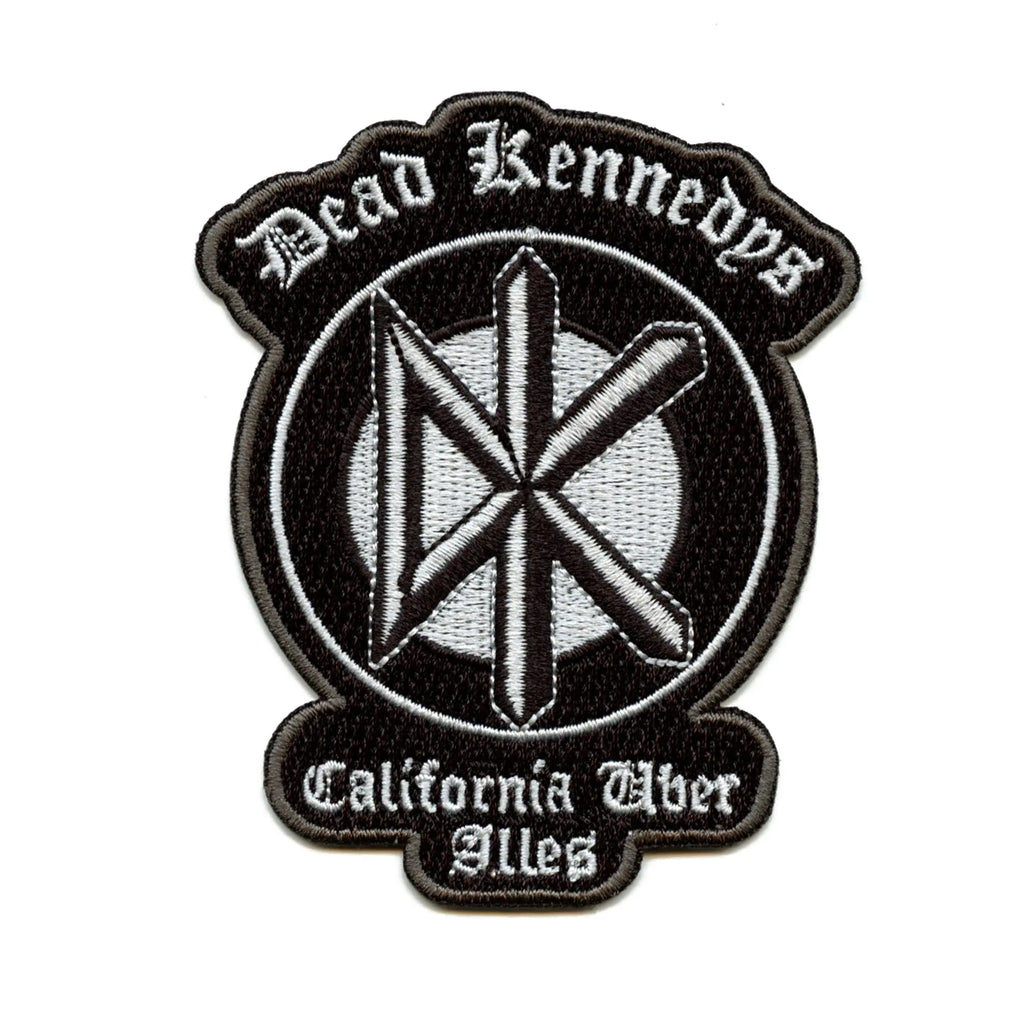 Dead Kennedys California Uber Allies Patch Rock Band Black&White Embroidered Iron On
