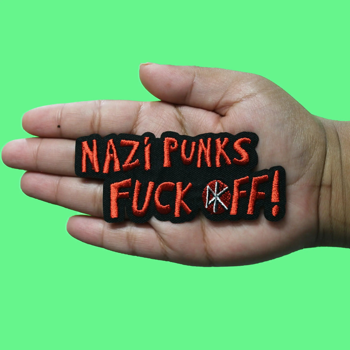 Dead Kennedys F*ck Off! Patch Rock Band Punk Embroidered Iron On