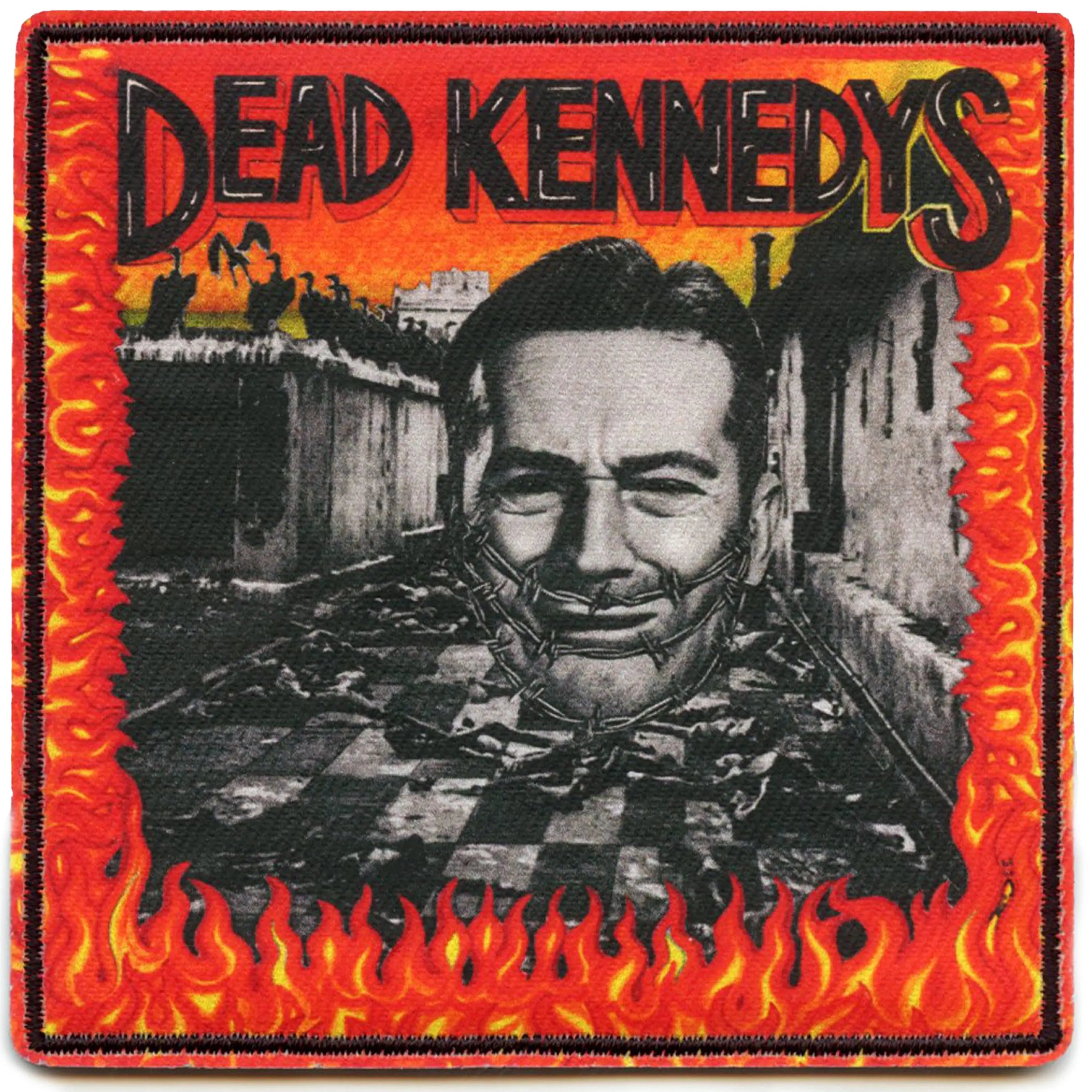 Dead Kennedys Give Me Death Patch Rock Band Punk Sublimated Iron On