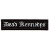 Patch brodé avec le logo Dead Kennedys Old English, groupe de rock, musique, thermocollant